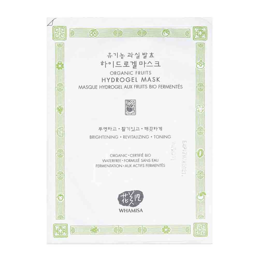 Whamisa Fruits Hydrogel Mask - Hydrogeelinaamio 1 kpl - Päiväys 11/2024