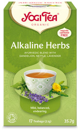 Yogi Tea Alkaline Herbs Yrtti- ja maustetee 17 teepussia