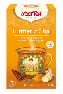 Yogi Tea Luomu Kurkuma Chai Tee 17 teepussia - Sinunapteekki.fi