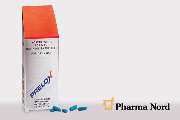 prelox ravintolisä miehille