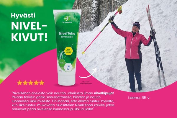 Tehokas Apu Nivelille ¹ – NivelTeho Pitää Nivelet Kunnossa!