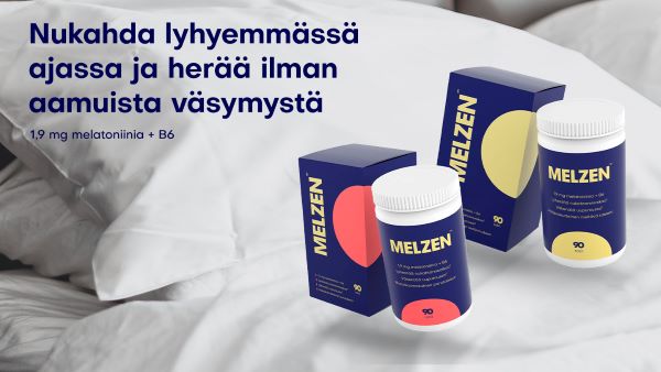 MELZEN - uusi ratkaisu nukahtamishaasteisiin