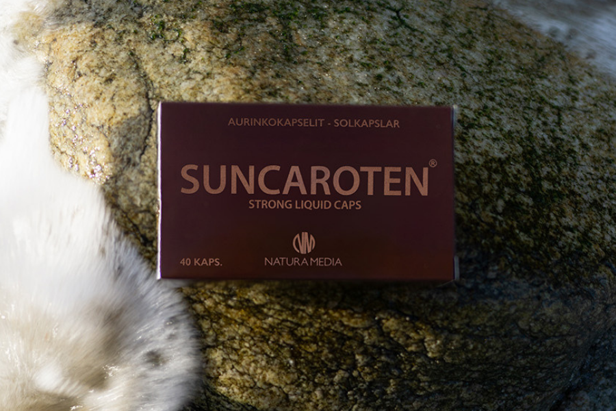 SUNCAROTEN aurinkokapselit ihosi hyväksi