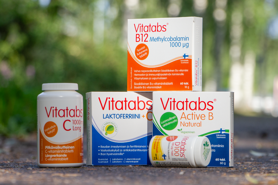 Vitatabs on hyvinvoinnin tueksi suunniteltu tuotesarja