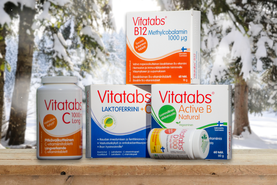 Vitatabs on hyvinvoinnin tueksi suunniteltu tuotesarja