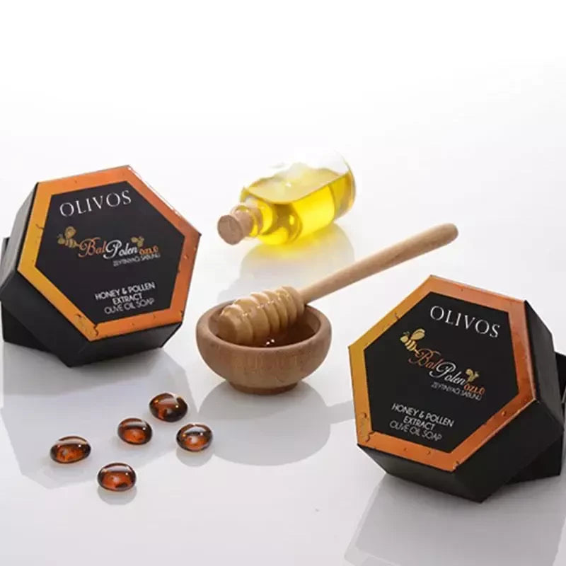 Olivos Honey & Pollen Extract - Hunaja & Siitepöly Palasaippua 150 g - erä