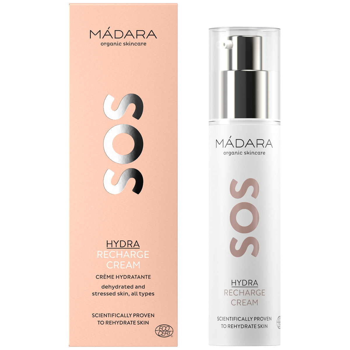 Mádara SOS Hydra Recharge Cream - Kosteusvoide 50 ml