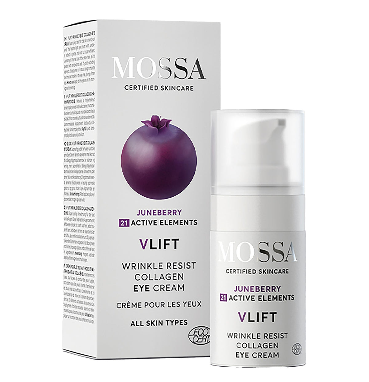 Mossa V Lift Wrinkle Resist Collagen Eye Cream - Kiinteyttävä silmänympärysvoide 15 ml