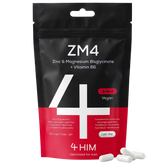 4HIM ZM4 – Magnesiumglysinaatti, Sinkki & B6 – 90 kaps.