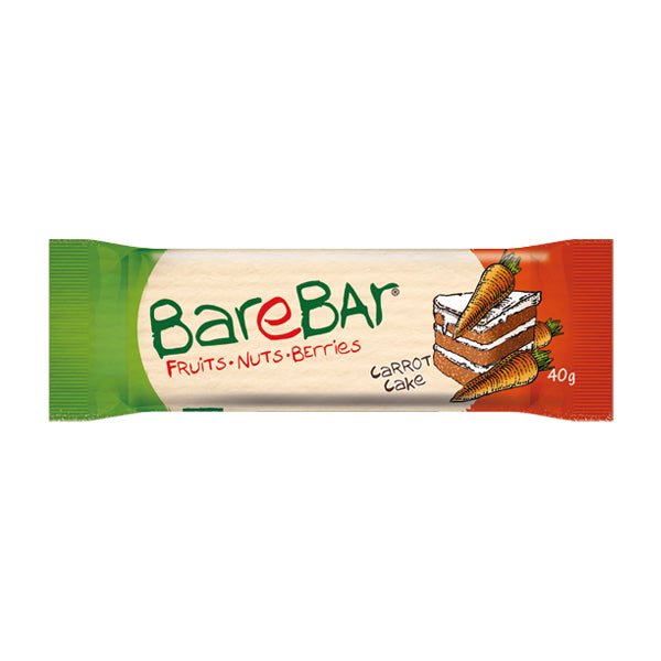 Leader Barebar Taatelipatukka Porkkanakakku 40 g - erä