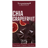 Benjamissimo, 70% tumma suklaa, chia greippi, 60 g