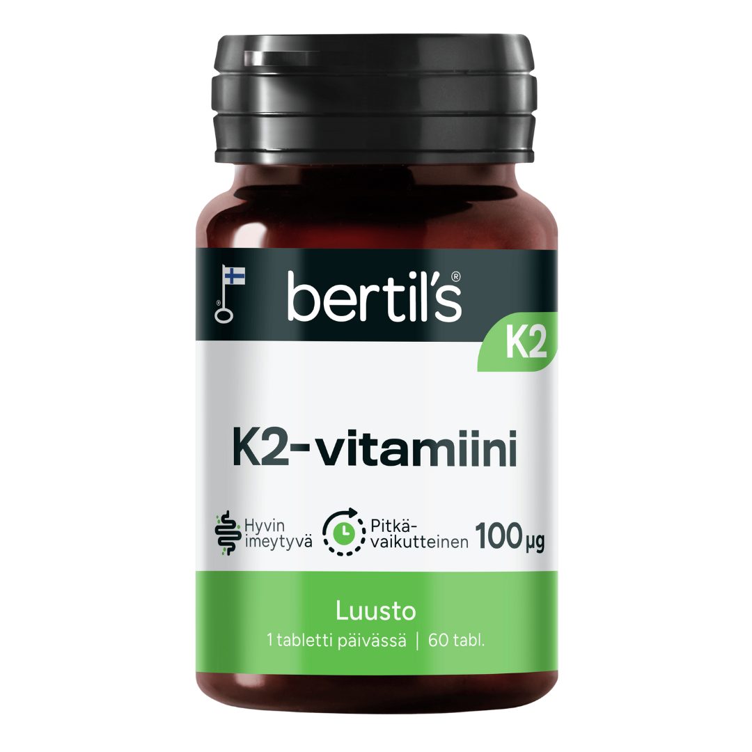 Bertil's K2-vitamiini 100 µg 60 tabl.