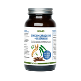 Biomed Sinkki + Karnosiini + Glutamiini - Juomajauhe 120 g