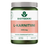 Bioteekki L-Karnitiini 300 mg 90 tabl. - Sinunapteekki.fi