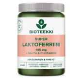 Bioteekki Super Laktoferriini 150 mg + Rauta & C-vitamiini 40 kaps.
