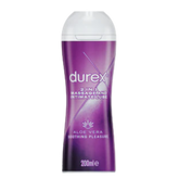 Durex 2 In 1 Massage And Intimate Lube Aloe Vera - Hierontageeli & Liukuvoide 200 ml