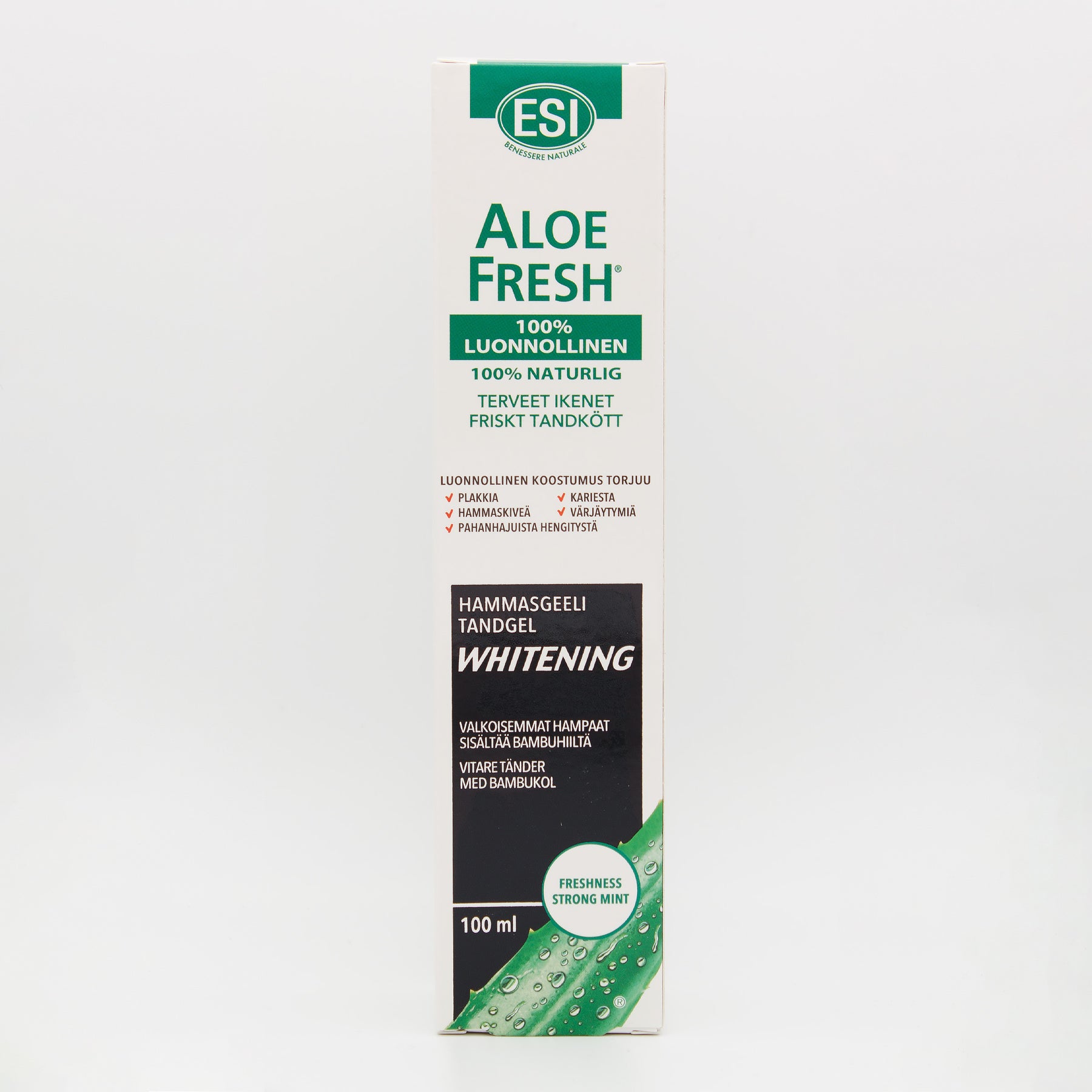 ESI Aloe Fresh Whitening - Valkoisemmat hampaat hammasgeeli 100 ml
