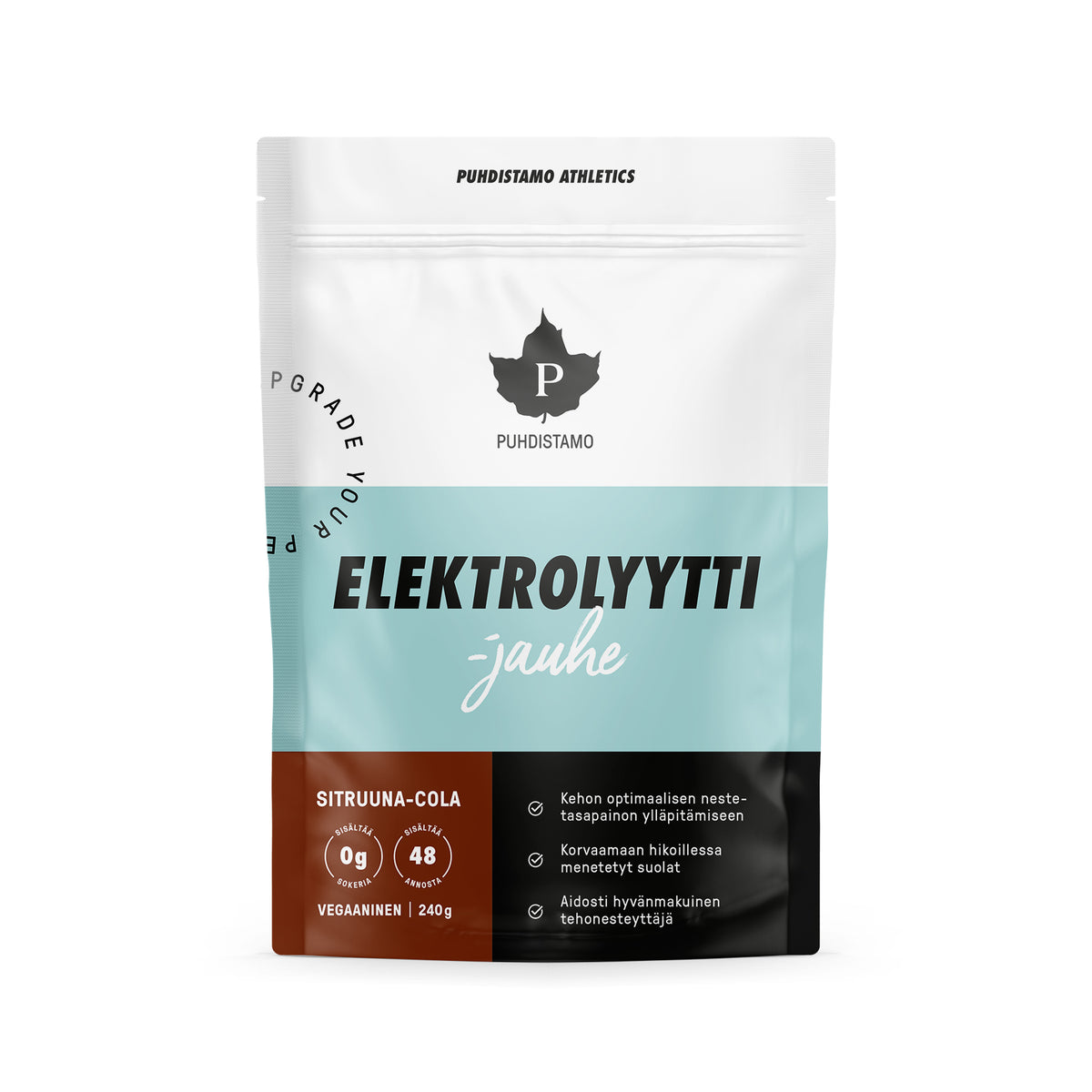 Puhdistamo Elektrolyyttijauhe Sitruuna-Cola 240 g