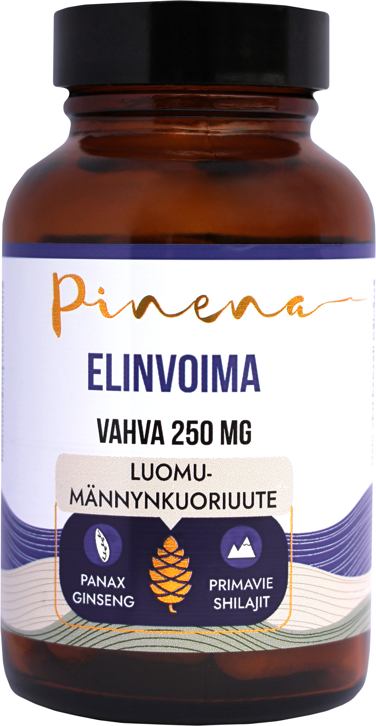 Pinena Elinvoima Vahva 250 mg 45 kaps.