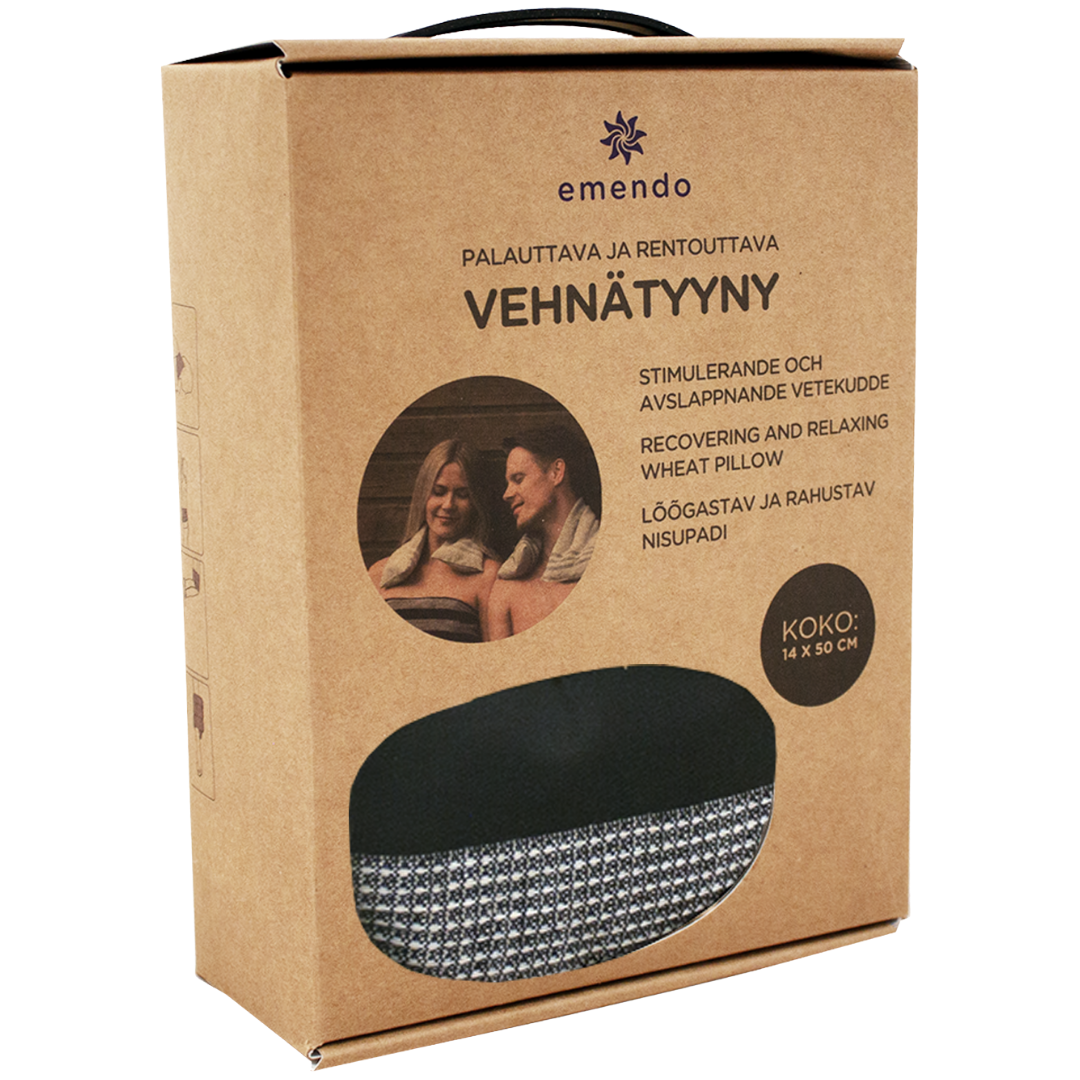 Emendo Vehnätyyny - Musta