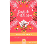 English tea shop, pumpkin spice, 20 teepussia
