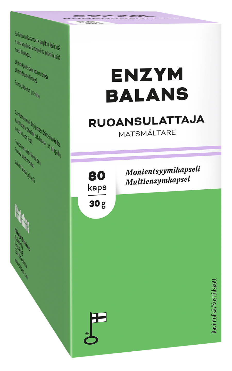 Enzym Balans - Monientsyymikapseli 80 kaps.