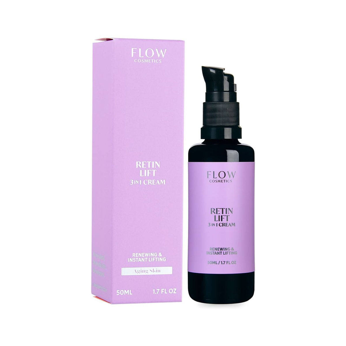 Flow Retin Lift 3 In 1 Cream - Kasvovoide ikääntyvälle iholle 50 ml - erä