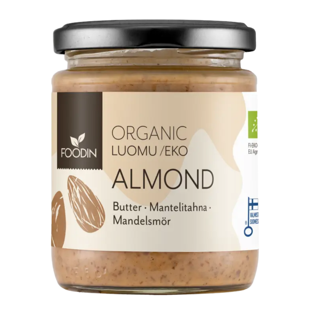 Foodin, Luomu Mantelitahna, 250 g
