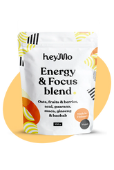 hey'Mo Energy & Focus Blend - juomajauheseos 150 g