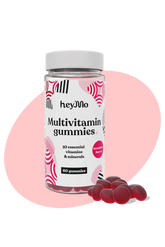 hey'Mo Multivitamin Gummies - Pehmopalat 60 kpl - Päiväys 02/2024