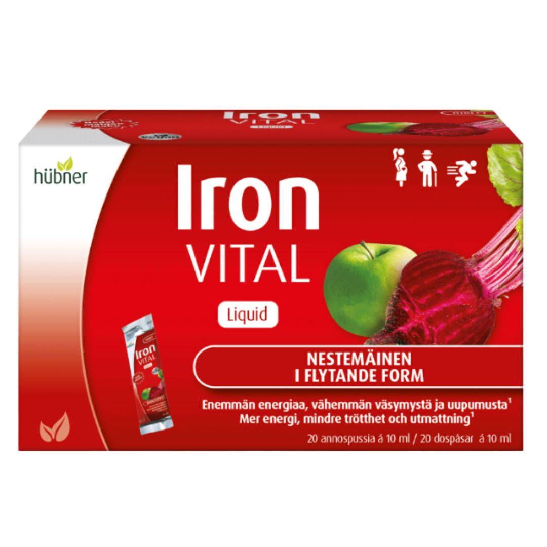 Hübner Iron Vital annospussi 20 x 10 ml
