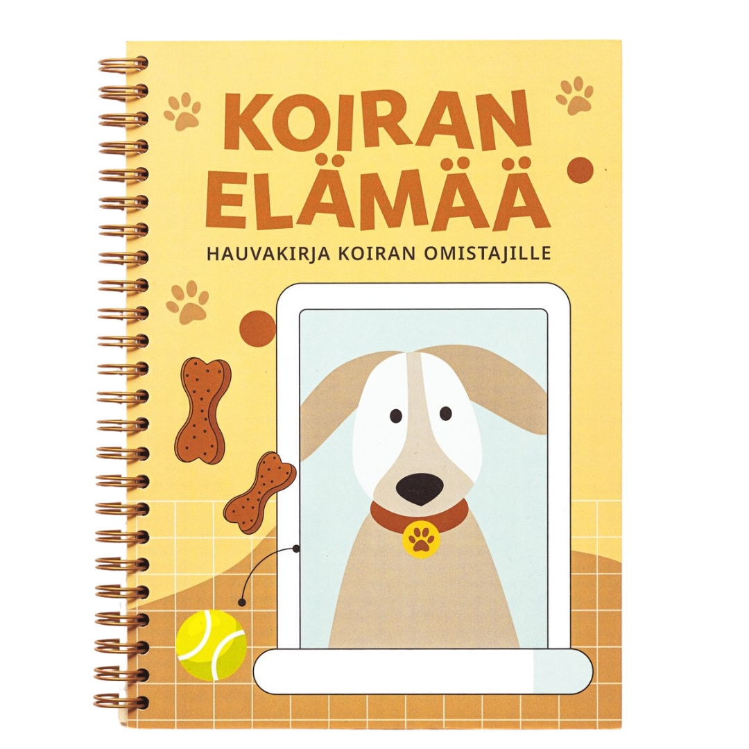 Koiran Elämää, täytettävä hauvakirja koiran omistajille