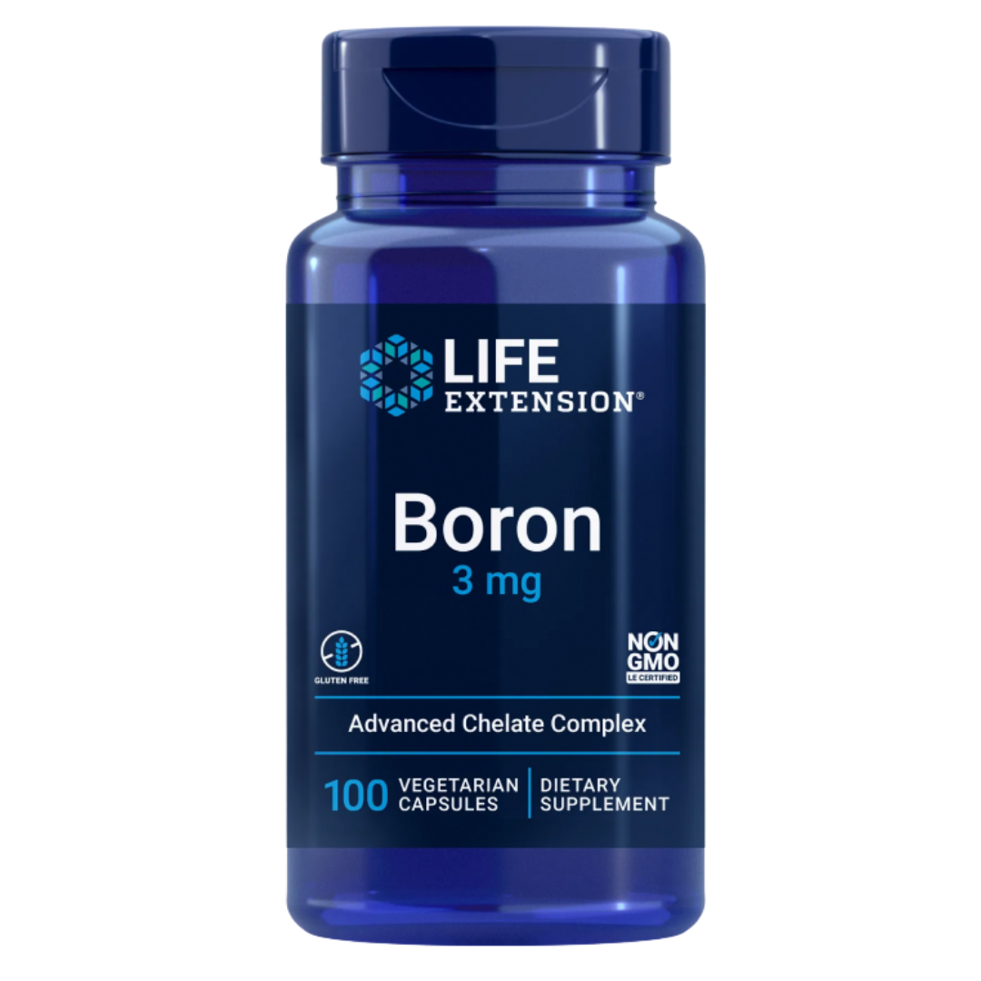 Life Extension Boron 3 mg 100 kaps., sinunapteekki.fi