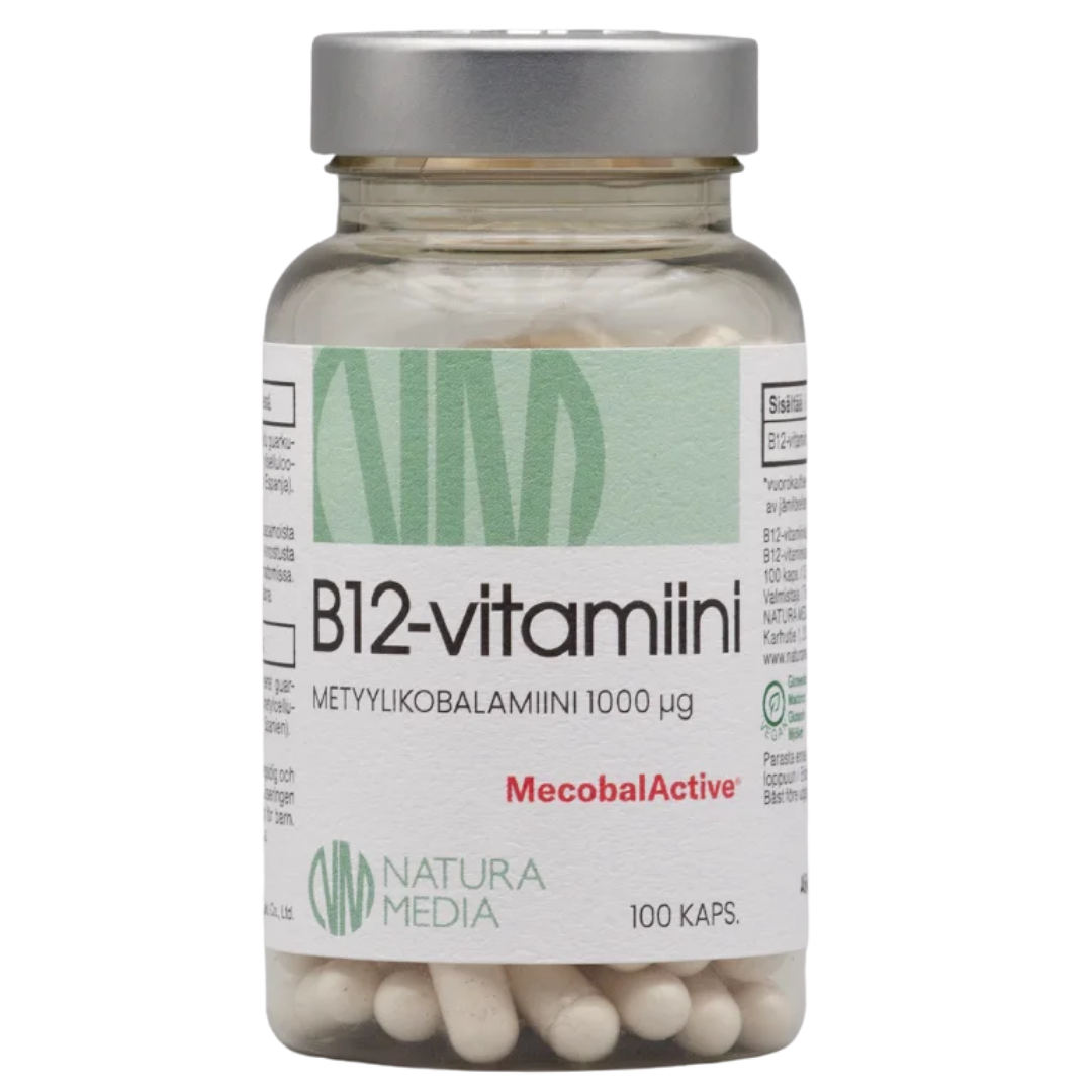 Natura Media B12 1000 µg 100 kaps.