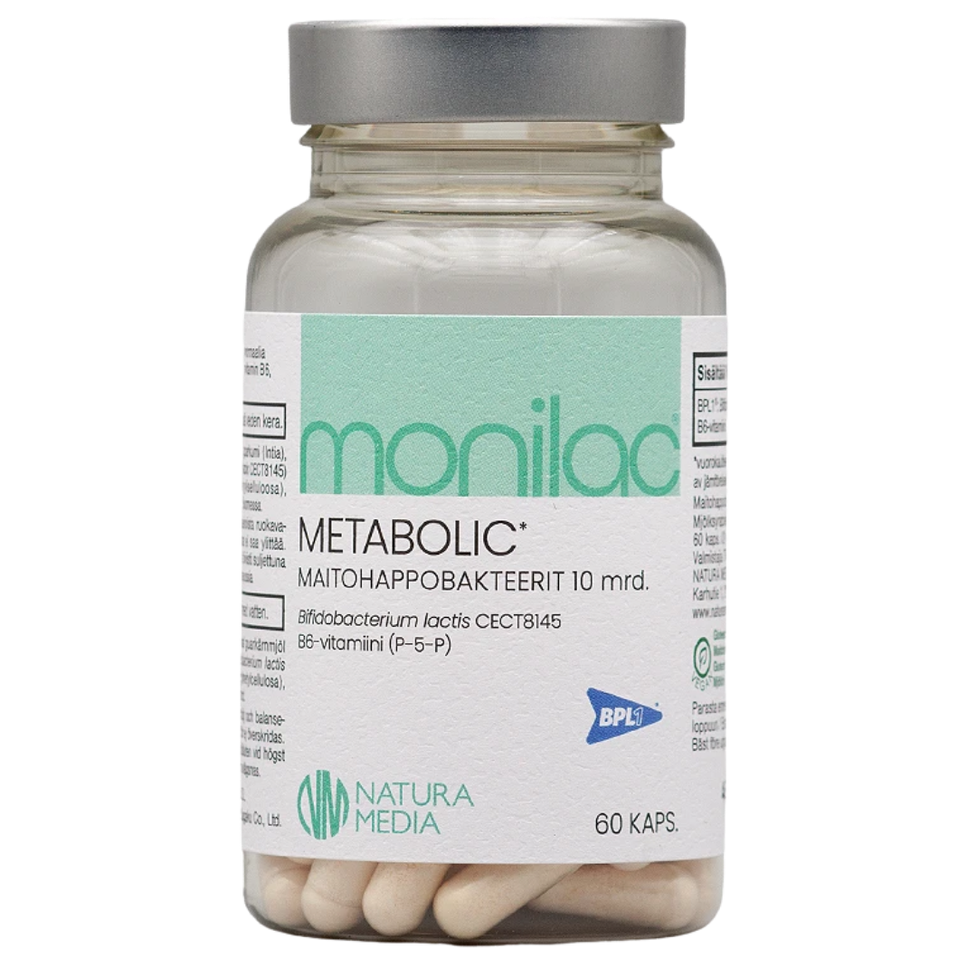 Natura Media, Monilac® Metabolic, 60 kaps.