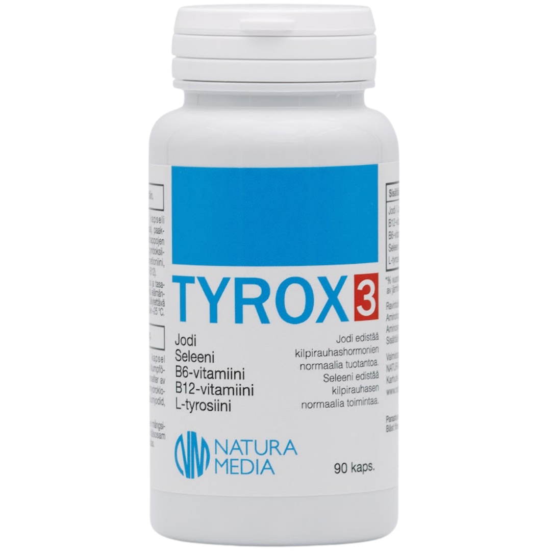 Natura Media Tyrox3 90 kaps.