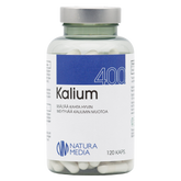 Natura Media Vahva Kalium 400 mg 120 kaps., sinunapteekki.fi