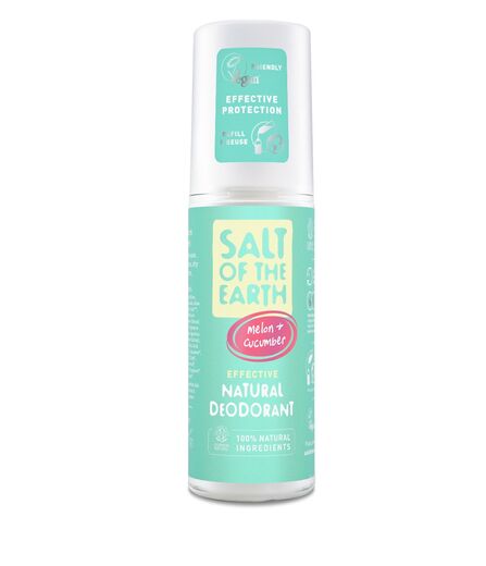 Salt of the Earth - Meloni & Kurkku Spray Deodorantti 100 ml
