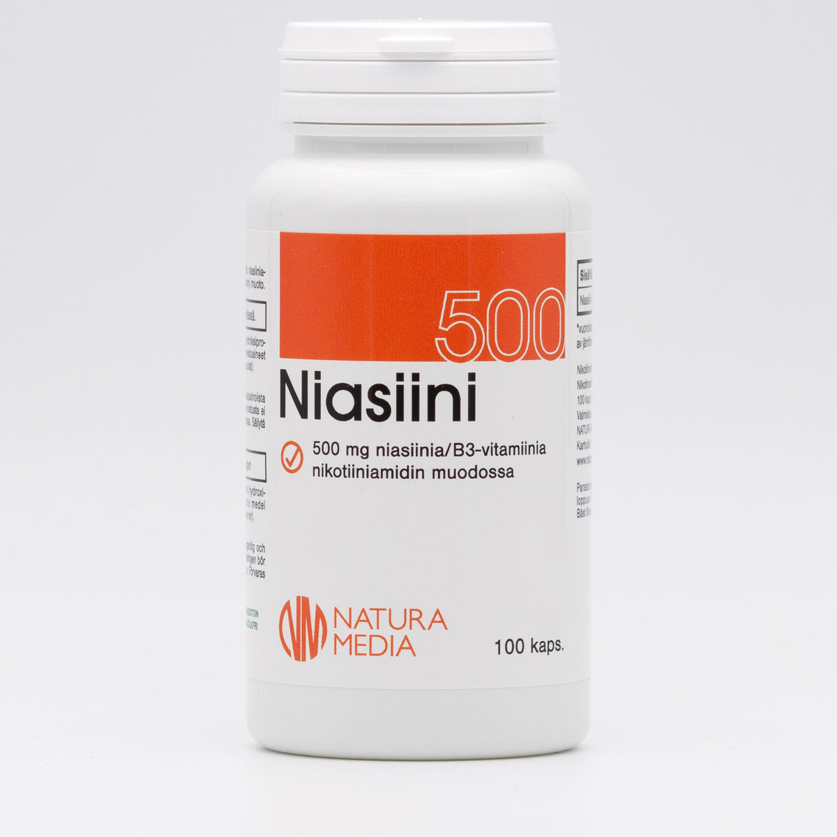 Natura media B3 500 mg Nikotiiniamidi 100 kaps.