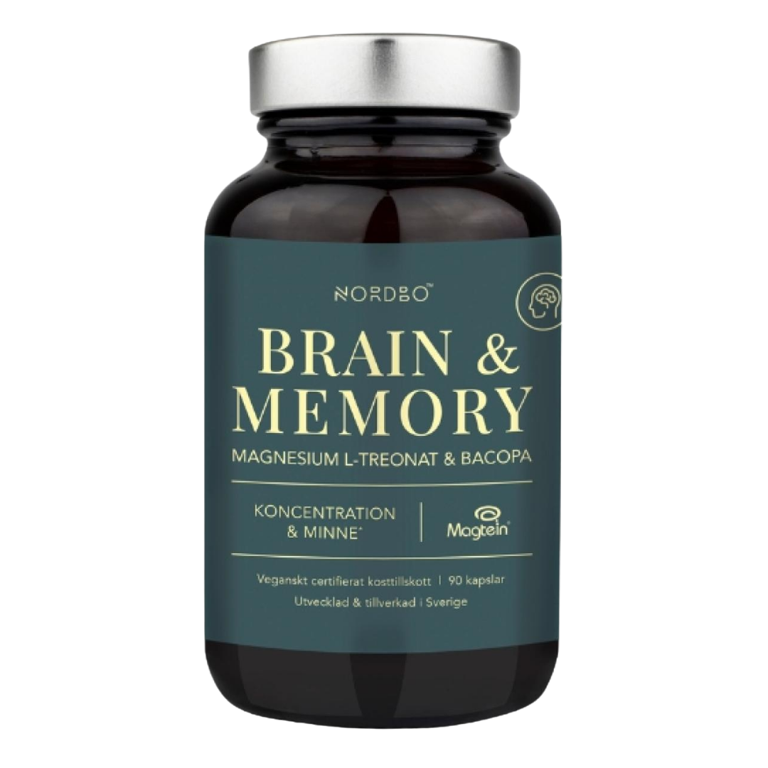 Nordbo Brain & Memory 90 kaps.