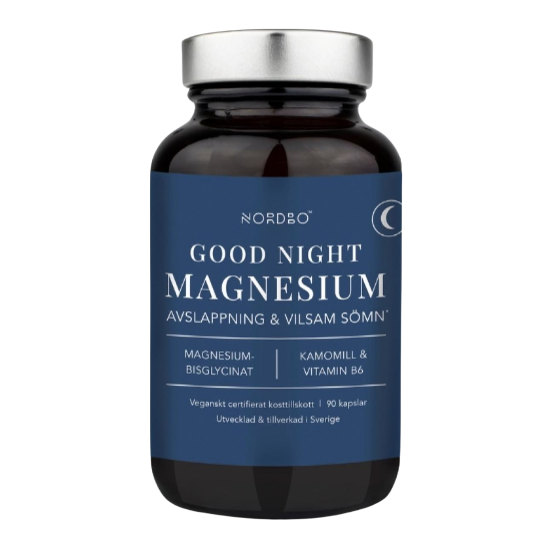 Nordbo Good Night Magnesium 90 kaps.