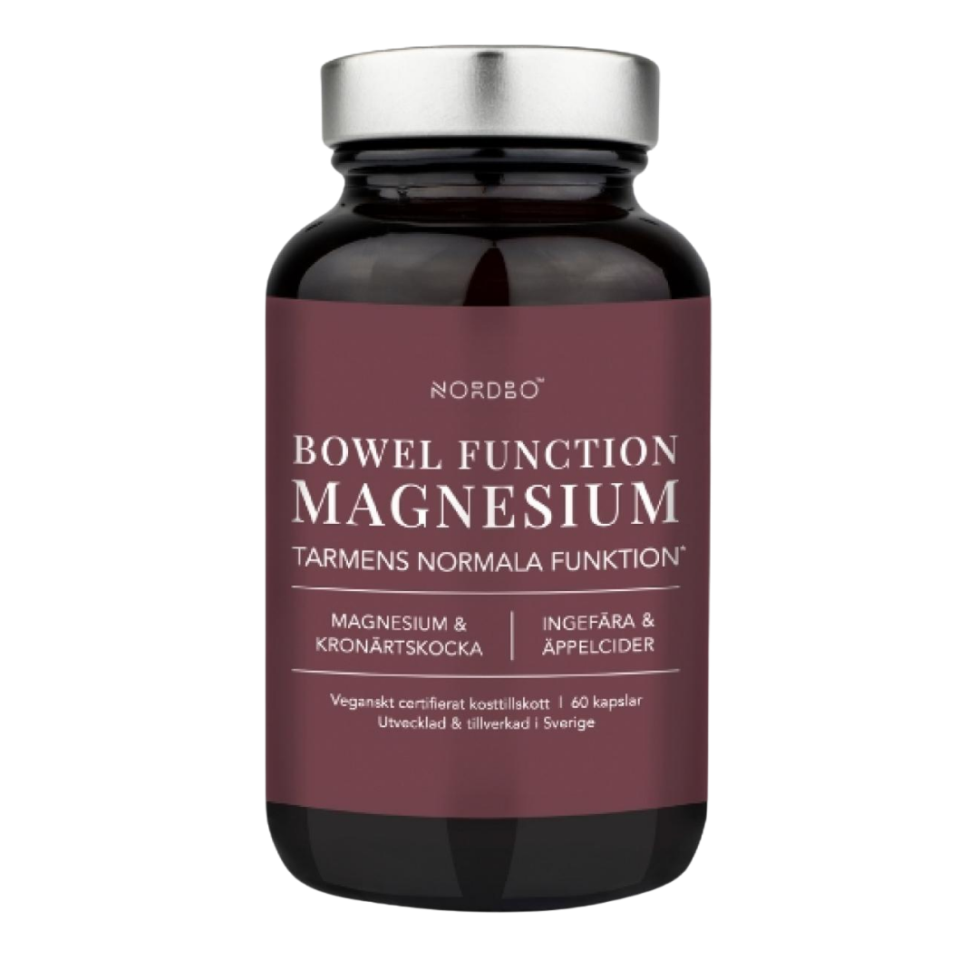 Nordbo Bowel Function Magnesium 60 kaps.