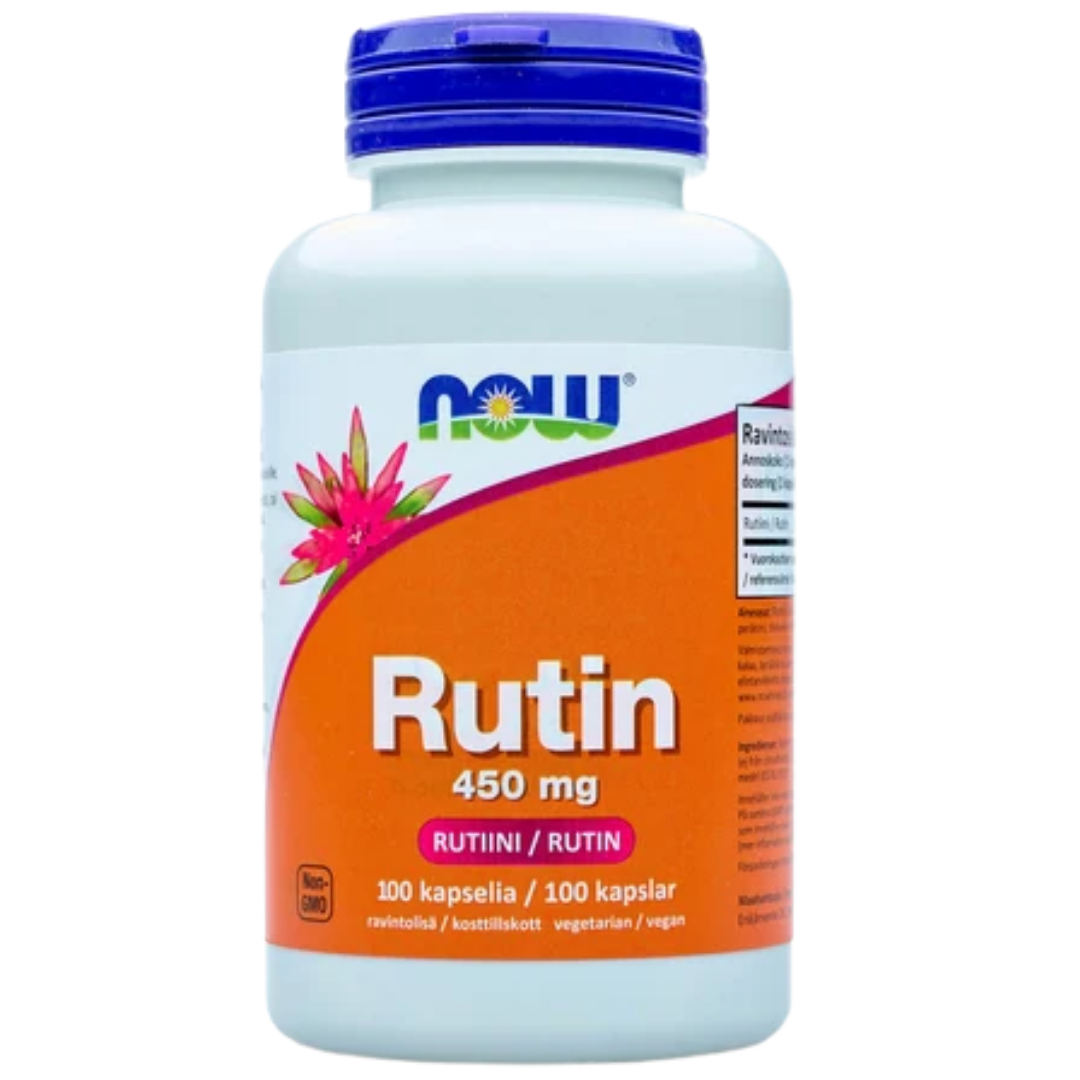 Now Foods Rutin 450 mg - Rutiini 100 kaps.