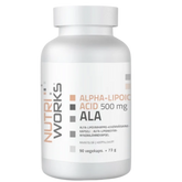 Nutri Works Alpha-Lipoic Acid 500 mg - Alfa-lipoiinihappo 90 kaps.
