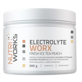 Nutri Works Electrolyte Worx - Elektrolyyttijauhe Jäätee & Persikka 300 g