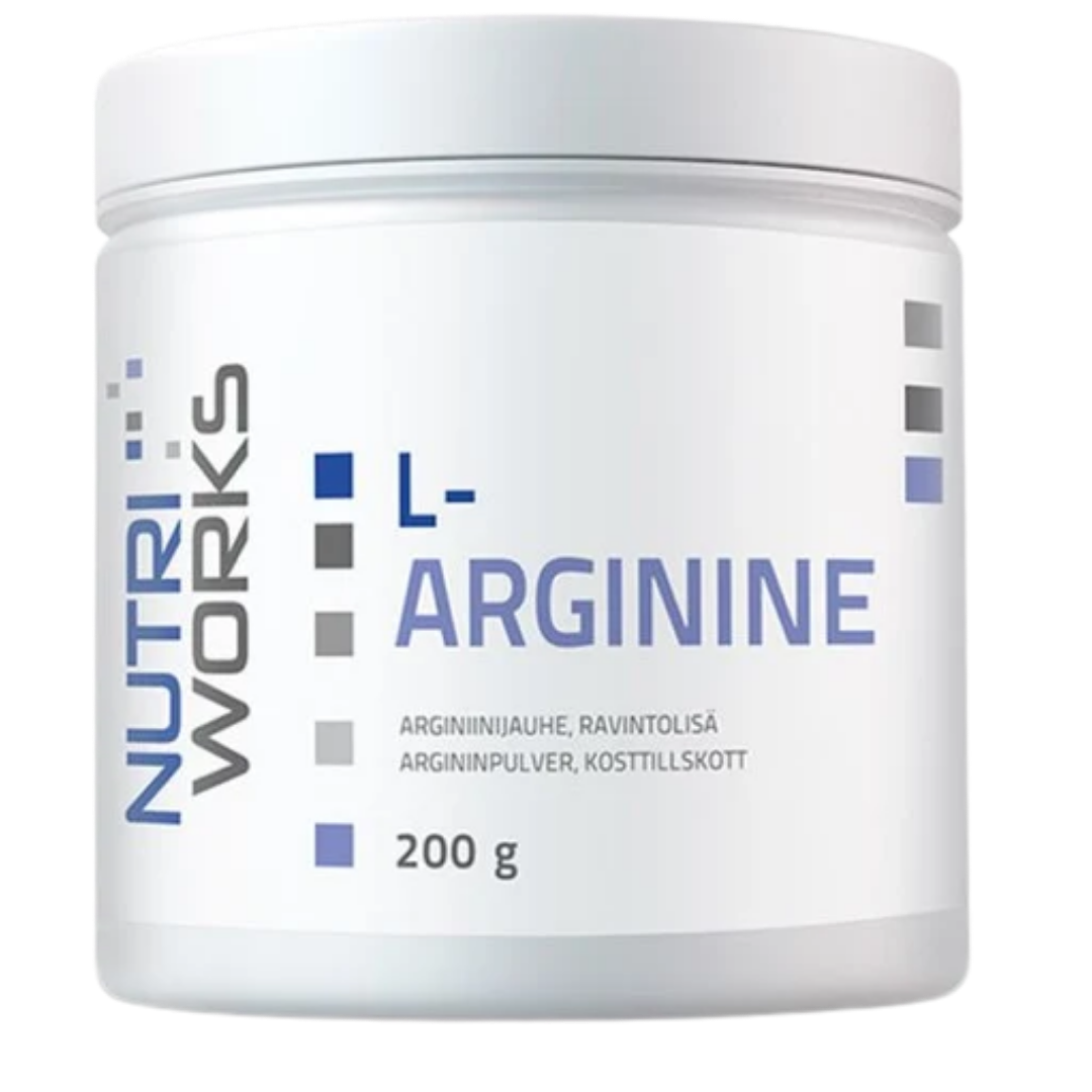 Nutri Works L-Arginine - Arginiinijauhe 200g