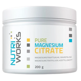 Nutri Works Pure Magnesium Citrate - Magnesiumsitraattijauhe 200 g