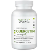 Nutri Works Quercetin 250 mg + C - Kversetiini-C-vitamiinikapseli 60 vegekaps.