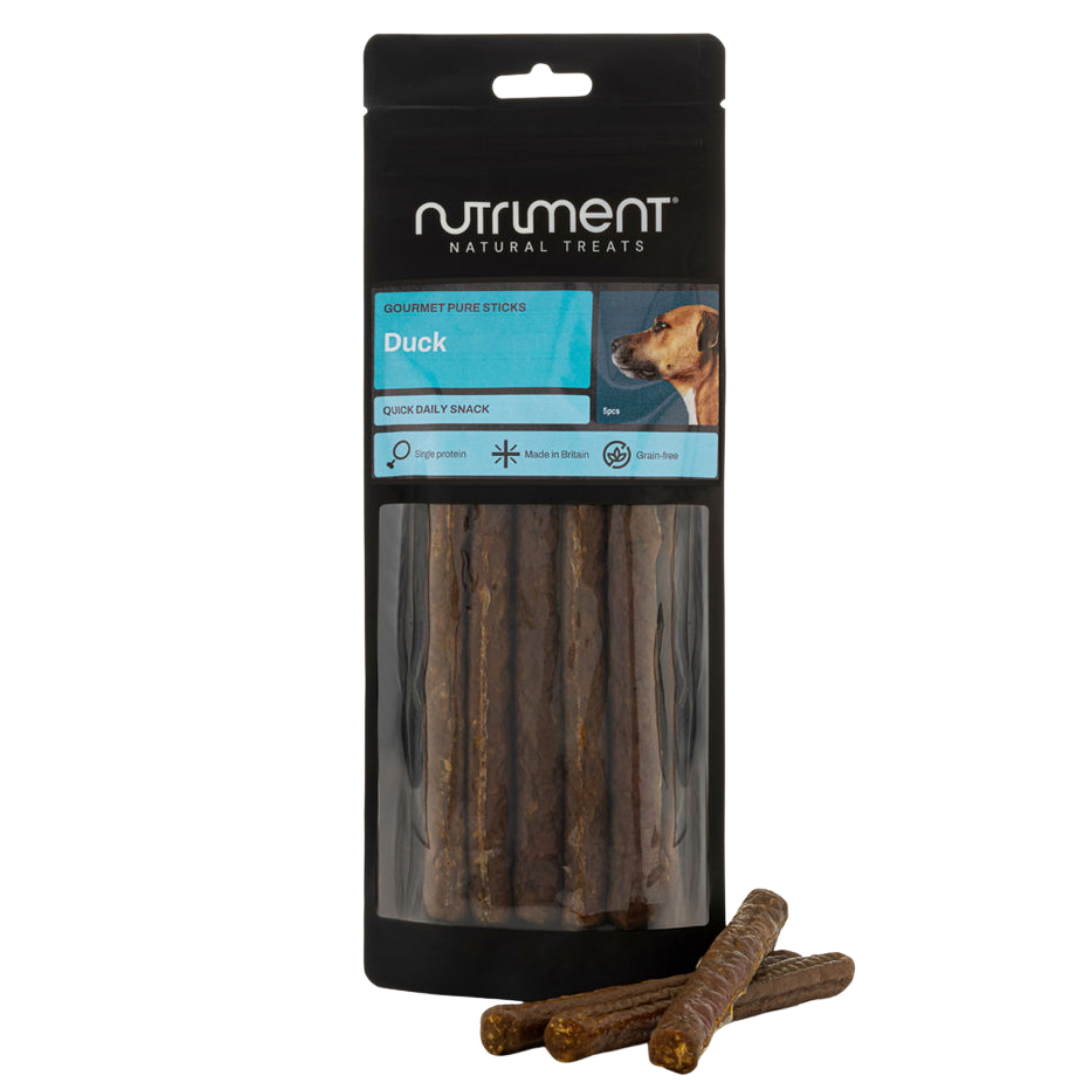 Nutriment Gourmet Pure Sticks Duck - Ankkatikku koirille 100g
