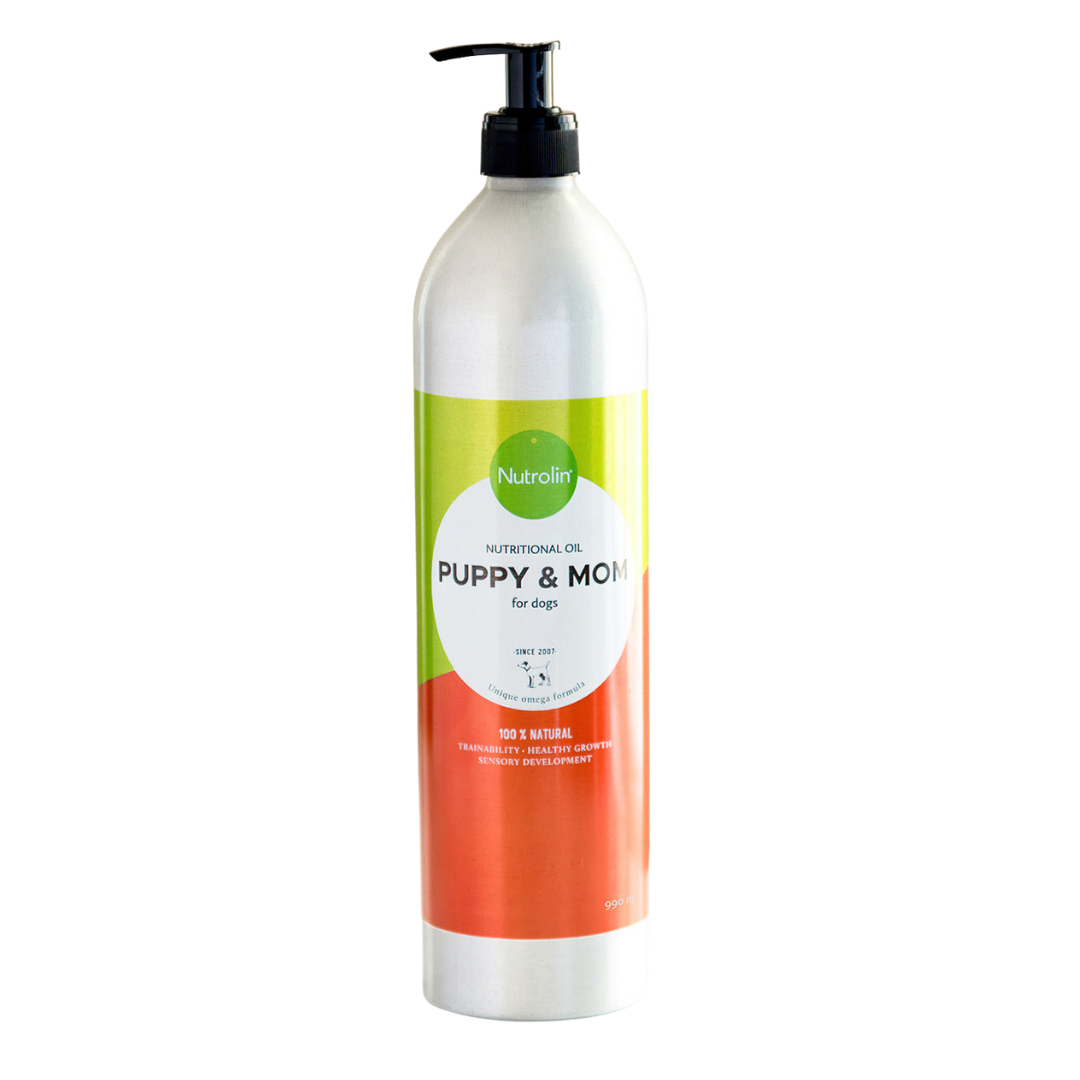 Nutrolin Puppy & Mom - Ravintoöljy pennulle ja emolle 990 ml